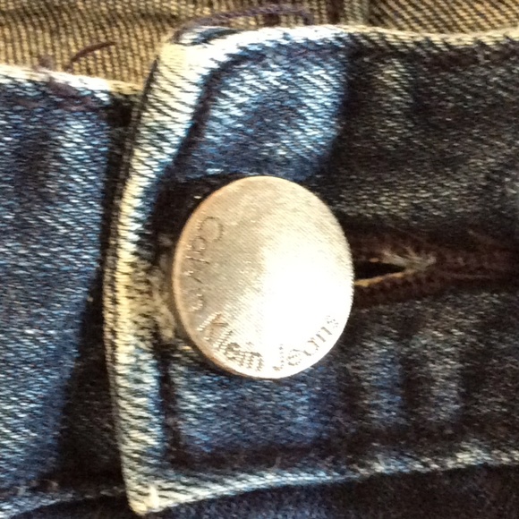 Men’s Calvin Klein CK Straight Leg Jeans (hemmed) - Picture 8 of 15